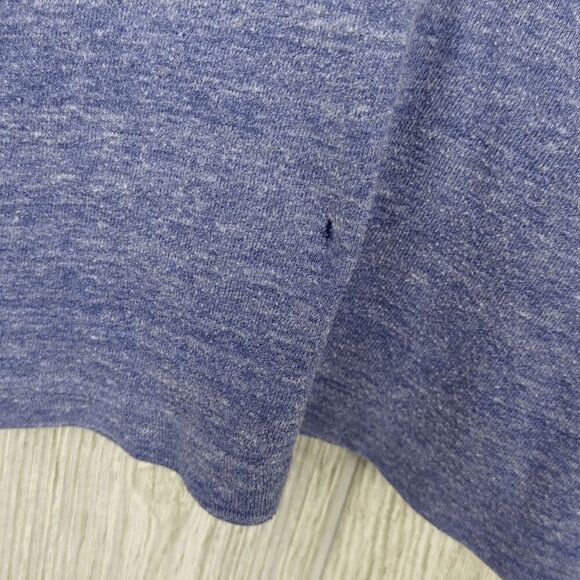 Vintage Champion Yale T-Shirt Heather Blue Youth Large - Picture 6 of 7